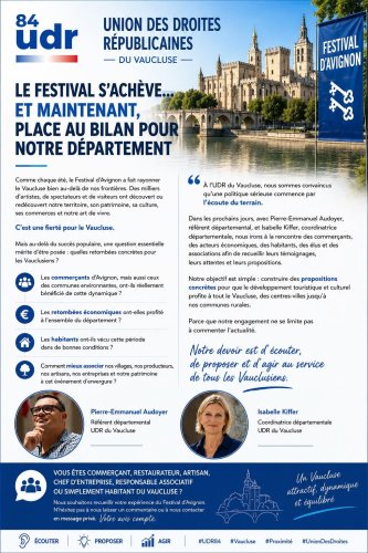 L'heure du bilan est arrivé !